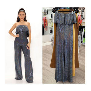 Shimmer Stretch Jumpsuit